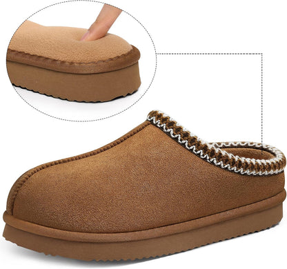 Memory Foam Slippers for Women Men Cozy Warm House Shoes Indoor and Outdoor